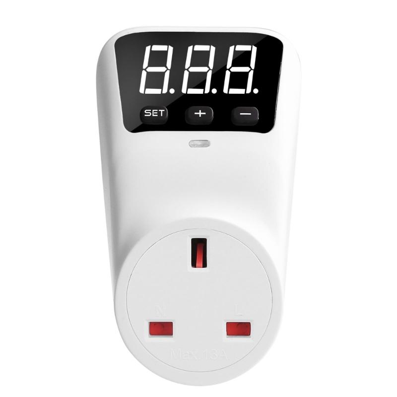 

Automatic Voltage Protectors Switches Adjustable Power Surges Protecting Socket Type Voltage Safe For Home Appliances 1