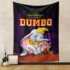 Dumbo Tapestry Wall Hanging, Walt Disney Classic Elephant Movie Art, Nostalgic Cartoon Wall Decor for Nursery Kids Bedroom