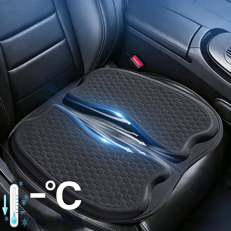 Summer Cooling Gel Seat Cushion Ergonomic Honeycomb Structure Breathable Non Slip Pad Suitable for Car Office Seating Comfort