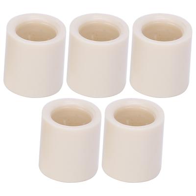 40pcs Pool Cue Ferrules White Fiber Stick Rod Repairing Tool Tubes Billiard Accessories12mm0.5in