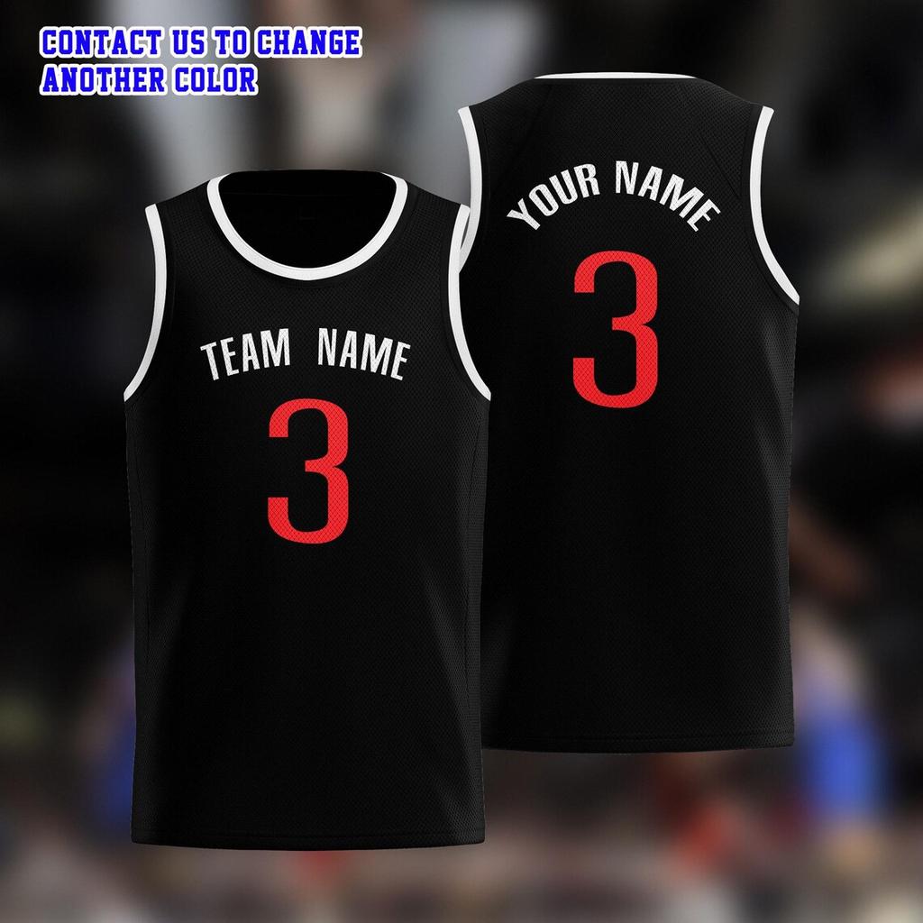 Personalized Basketball Uniform Custom Diy Team Name Number Quick Dry Sports Tank Top For Men Women Street And Daily Tranning
