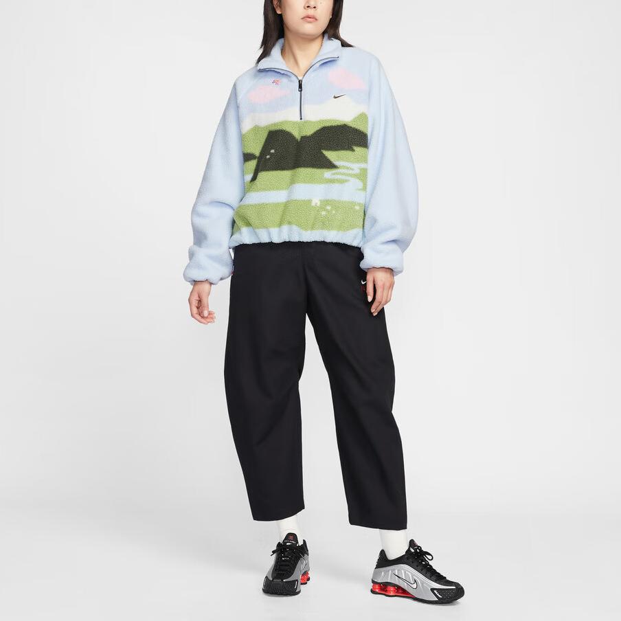 Nike Year Of The Horse Limited Edition Cny New Year Pullover Sports Leisure Stand Collar Sweatshirt Women sweatshirt IQ3822407