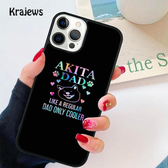 

Животное Милая Собака Акита мягкий Чехол для Телефона Cover Для iPhone 17 Air 16 15 14 plus 11 12 13 pro max coque Оболочка Fundas iPhone 13