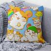 Hamtaro Anime pillow cover sofa cushion cover home room decoration children gift