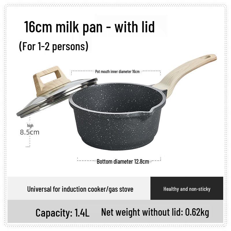 MINGJUE Maifan Stone Non-stick Milk Pot
