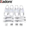 For Toyota Prado J150 2010 2011 2012 2013 2014 2015 Chrome Car Door Handle Cover Trim Side Door Handle Bowl Cup Accessories