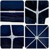 Party Tent Blue 800 X 400 X 266 Cm Polyethylene