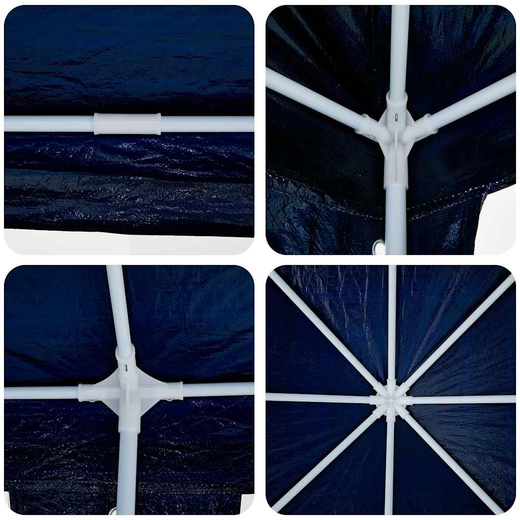Party Tent Blue 800 X 400 X 266 Cm Polyethylene