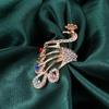 Accessories Knitting Tools Knitting Loop Crochet Peacock Shape Ring Sewing Accessories Yarn Guides
