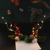 Led Light Tree Women Hair Clip Korean Style Hair Clip Hair Accessories Christmas Antlers Hairpin