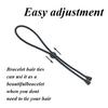 Adjustable Hair Rope African Puffs Afro Hair Ties Hot Hair Band  for Thick Curly