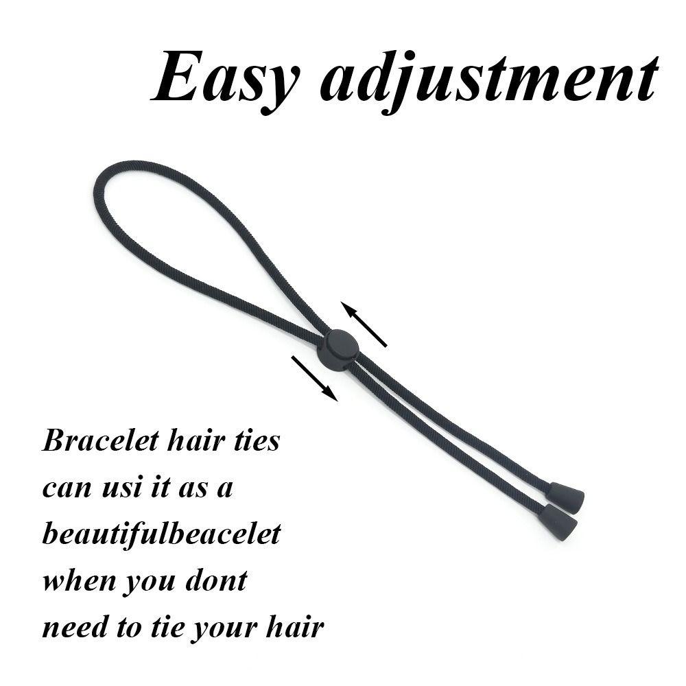 Adjustable Hair Rope African Puffs Afro Hair Ties Hot Hair Band for Thick Curly