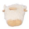 Highland Cow Plush Doll Simulation Soft Stuffed Faceless Cattle Toy for Home Decoration