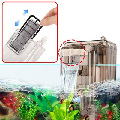 3pcs Water Purification Aquarium Intake Filter Adsorb Impurities Remove Odor Filter Cartridges Sponges Filter Freshwater Tanks