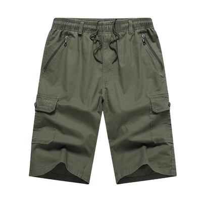 Men's Fashion Pure Cotton Straight-Leg Shorts - Casual, Versatile Summer Wear
