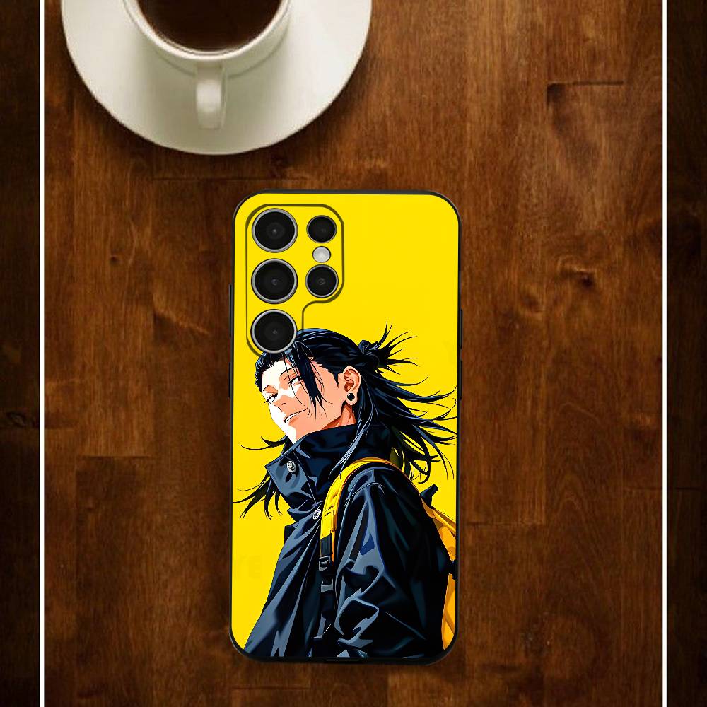 Creativity Suguru G-Geto Silicone Case For Samsung S25 24 23 22 21 20 Plus Ultra 5G Lite Shockproof Cover