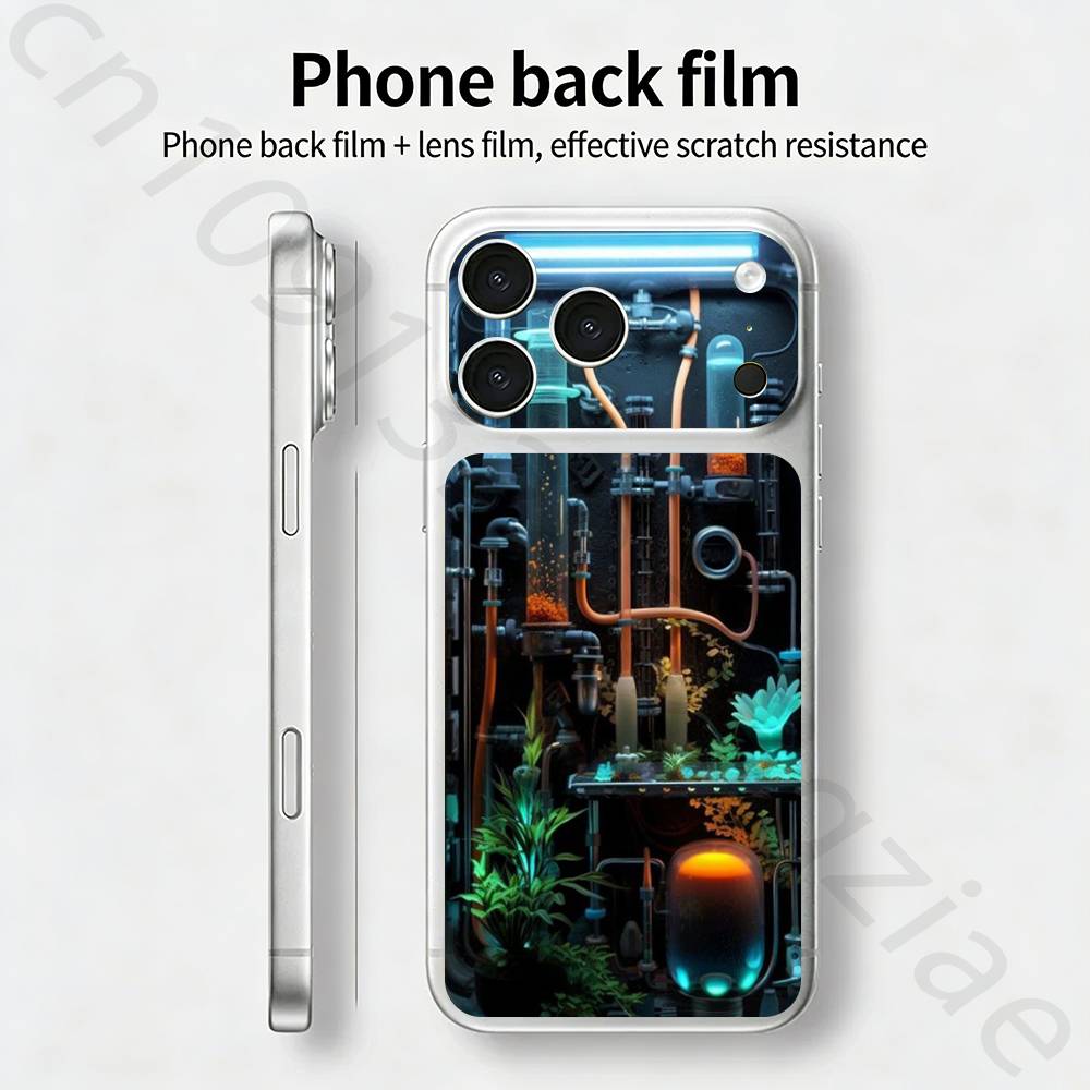 

Creative Circuit Board For iPhone 17 pro Max /17 pro Full Cover Decal Skin Wrap 3D Colorful Rear Protective Sticker Film iPhone17pro