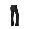 Anta Comfortable Casual Simple High-Waisted Solid Color Slim-Fit Knitted Sports Pants Women bottoms Black 162517311-2
