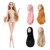 Nylon Hair 1/6 Doll Heads No Makeup Doll Bald Head Fashion BJD Doll Head  Accessories
