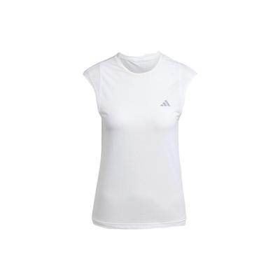 Logo Mesh Sports Short Sleeve T-Shirt Women Tops White HM4319