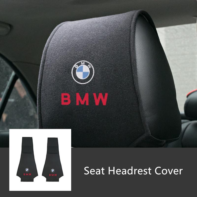 2 Stück Heißes Autositz-Kopfstützenbezug passend für BMW Performance E36 E64 E85 E60 F07 F10 F30 F32 F36 F82 F83 Z4 X3 X5 X6 Zubehör