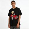 Street Racer Bear Print Trendy Loose Casual Tee For Teens Pure cotton T-shirt