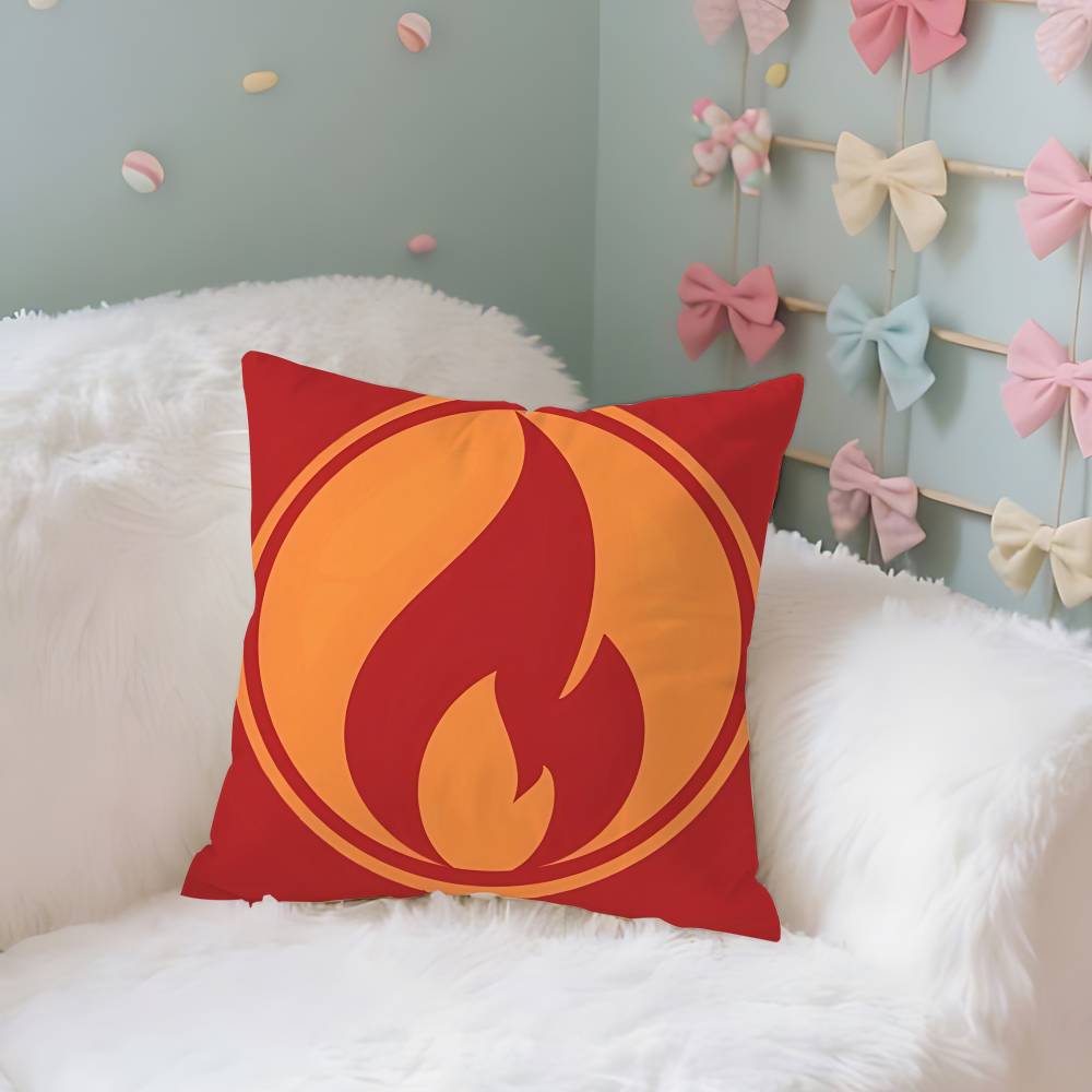 Game-T-tF2-Engineer-Explorer Red Blue TeamS Cool Throw Pillow Covers Pattern Cushion Cover Suitable For Sofa Bedroom Car Pillow