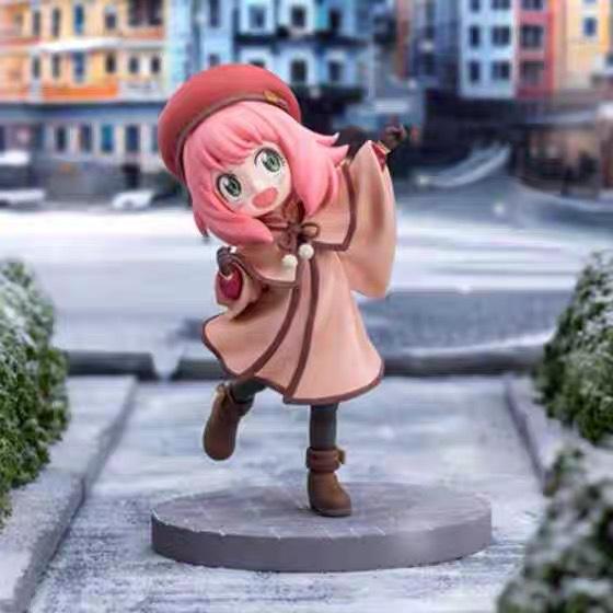 Anya Winter Outfit Backpack: White Spy x Family Anime Figure