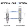 H1 3570 Mini LED Car Headlights - Direct Plug