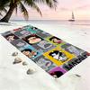 M-mafalda-es cartoon book Towel Large Quick-Drying Microfiber soft Beach Towel for Travel Fitness Sauna Bathing Camping