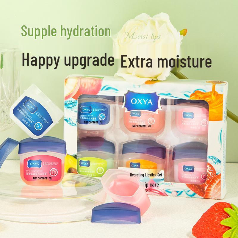 Balsam de buze și luciu de buze OXYA original: Balsam de buze hidratant, anti-îngheț