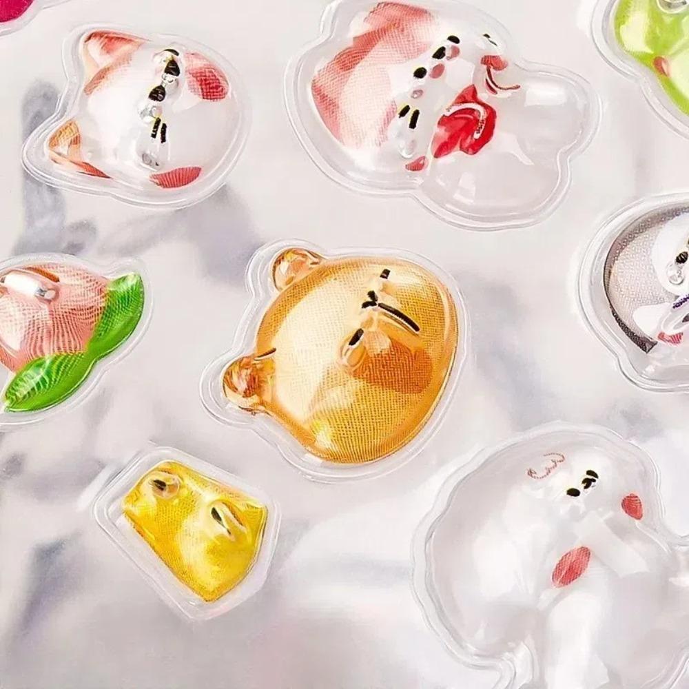 2pcs Creative Stationery Stickers PVC Diary Decoration New 3D Stickers  Students Gifts