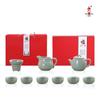 Bafangli Stainless Steel 10-Piece Chinese Tea Set