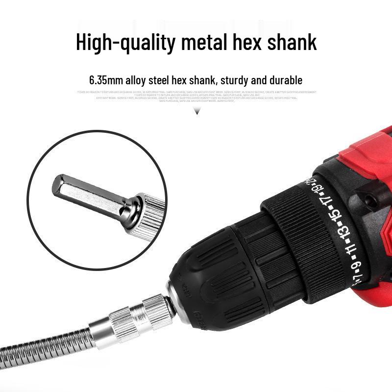Universal Flexible Socket Extension Rod Screwdriver Adapter