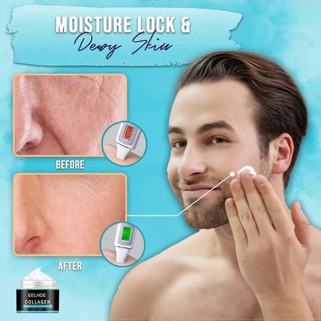 Ttnc Collagen Anti-aging Anti-wrinkle Cream For Men, 50g Face Moisturizer For Men, Age Rewind Anti-wrinkle Cream For Men, Anti-aging A Junmai