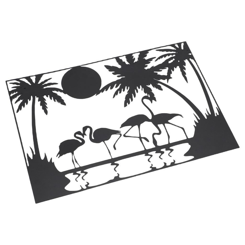 Metall Wanddeko Hängend Modern Abstrakt Kunst Schlafzimmer Wohnzimmer Heimdekoration