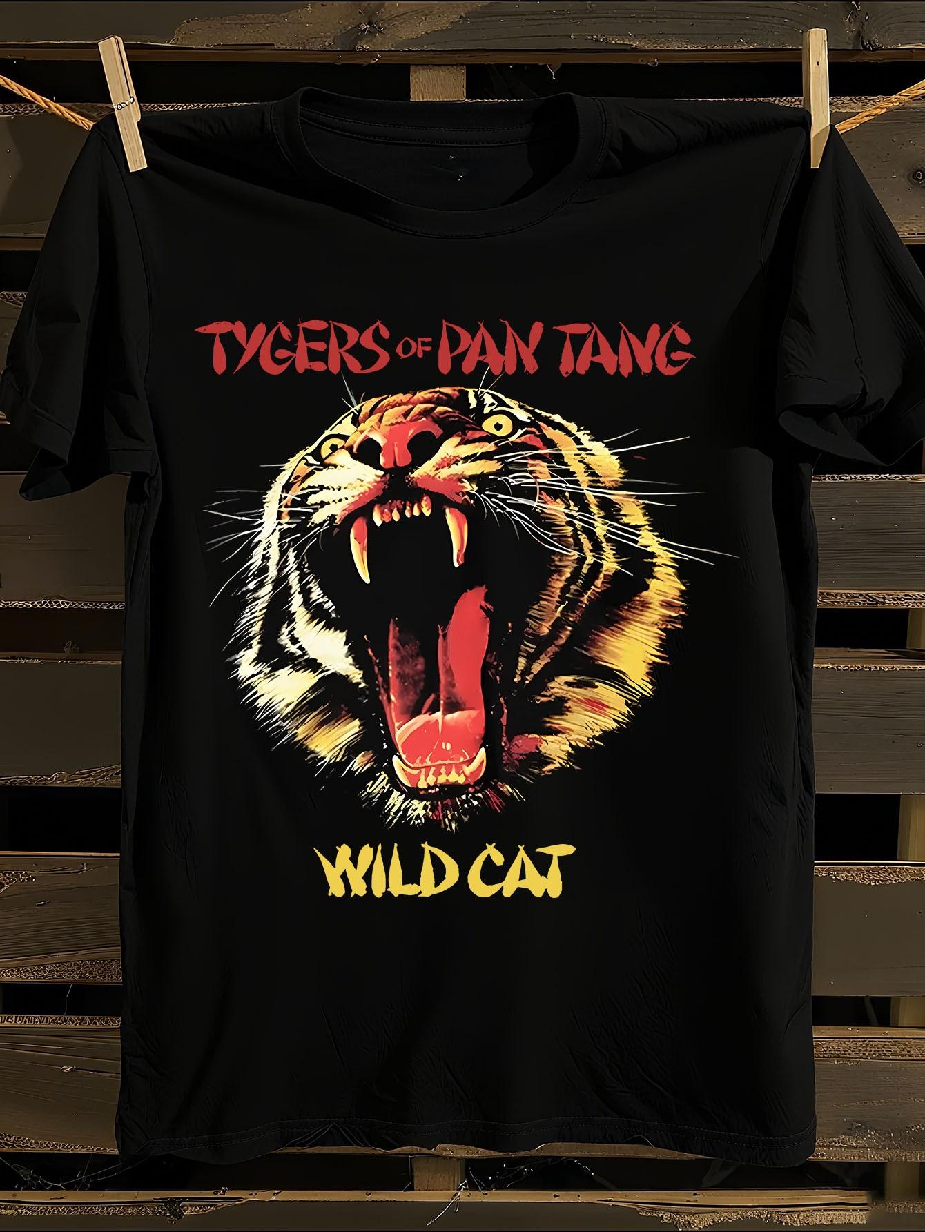 Tygers of Pan Tang Wild Graphic Tshirt L