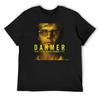 Camiseta Jeffrey Dahmer para um menino azul camisas de designer de arquivo camisas largas looks para homens