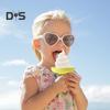 4Pcs Kids Popsicle Holders with Drip Catcher Ice Cream Stand with Dual Functional Design Easy To Clean Silicone Holder for Summer And Birthday Parties