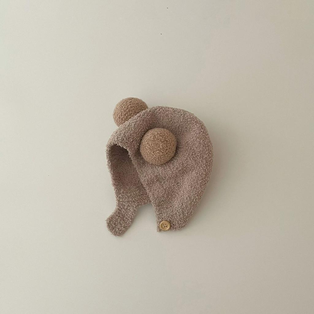 0-2 Years Baby Hat Autumn Winter Ear Rabbit Knitted Kids Hat Baby Girls Boys Cute Wool Hat Baby Accessories Newborn Caps