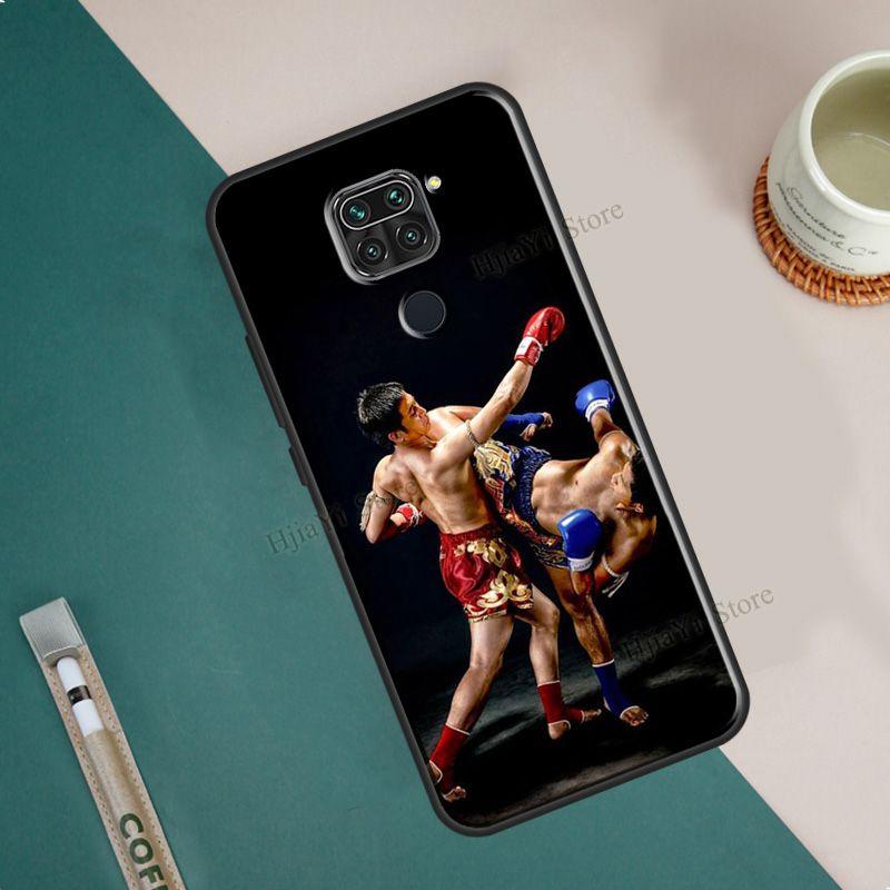

Чехол для телефона «Кикбоксинг, муай тай», для Xiaomi Redmi Note 11 10 8 9 Pro 8T 9S 10S, чехол для Redmi 10 9 9C 9A 9T Redmi 10