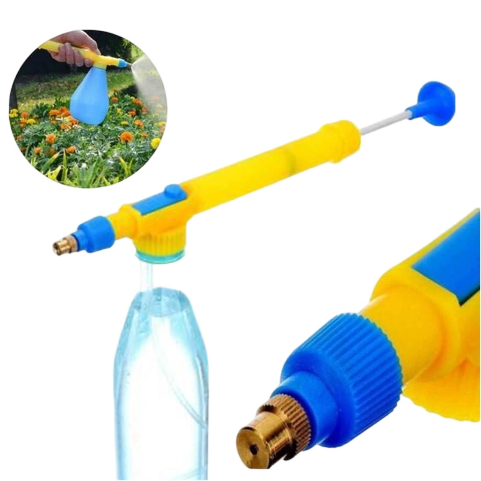 

High-Pressure Bottle Water , Sprayer for Garden Use, Watering Tool for Flowers and Plants, Portable Garden Irrigation Sprayer One Size синий