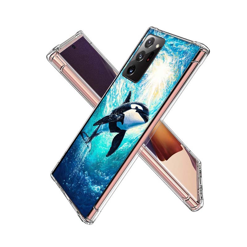 Facts About Killer Whales Phone Case for Samsung A55 A35 A25 A15 A07 A05S A16 A17 A26 A36 A37 A56 A57 Galaxy Note 20 10 A50S A71
