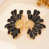 E-Commerce Alloy Enamel Earrings Fashion Trend Flower Earrings Simple And Fresh Flower Stud Earrings Jewelry