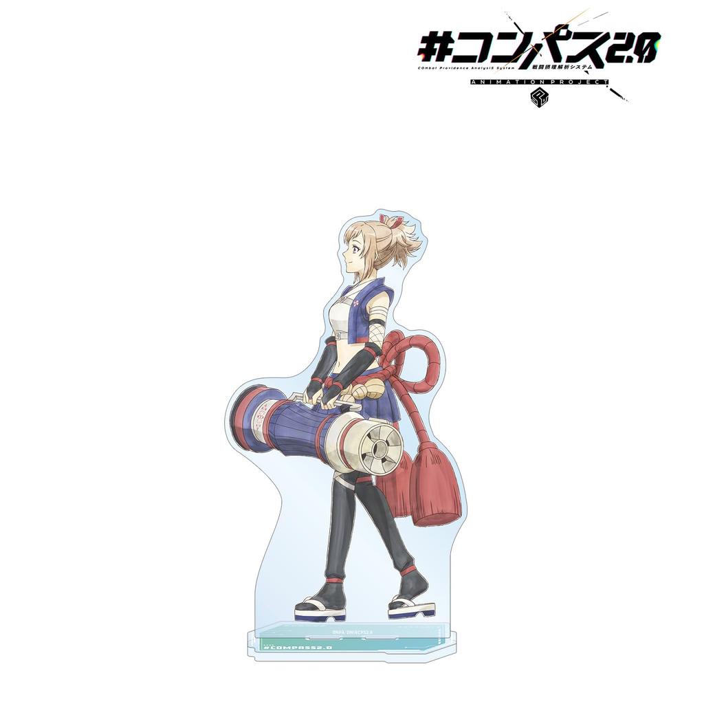 Compass Combat Providence Analysis System Original Illustration Matoi Fukagawa Ayumi Extra Large Acrylic Stand 2.0 ver.