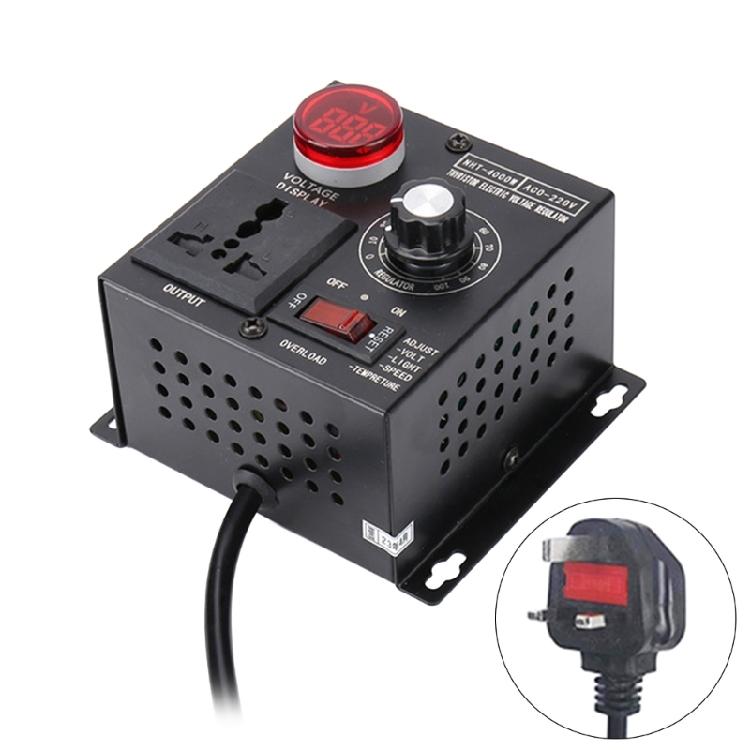 Industriequalität 4000W 220V SCR Spannungsregler Drehzahlregler