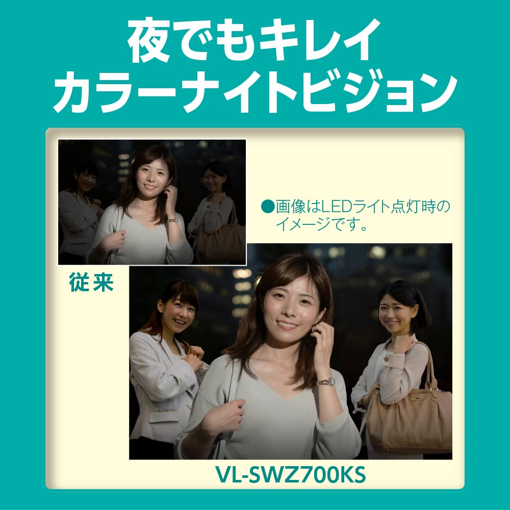 Panasonic Video Doorphone with Camera for Responding To Visitors While Out VL-SWZ700KS High-Sensitivity You're