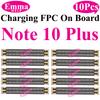 10pcs Charging Connector FPC For Samsung S25 S24 S23 S26 A15 A12 A72 A73 A05S A51 A71 A54  Motherboard FPC Connector 78Pin