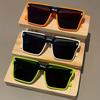New Lightweight Square Fashion Multifunctional Men's and Women's Decorative Glasses Ins Style