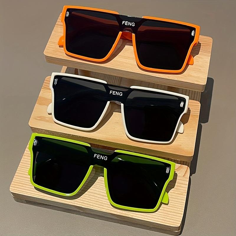 New Lightweight Square Fashion Multifunctional Men's and Women's Decorative Glasses Ins Style